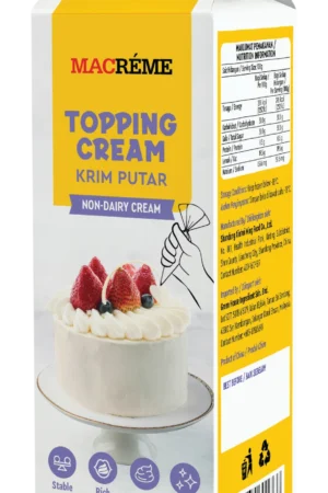 MACRÉME: Topping Cream